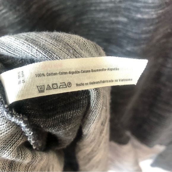 FREE PEOPLE BEACH Cowl Neck Cocoon Pullover Gray One Body - Picture 8 of 8